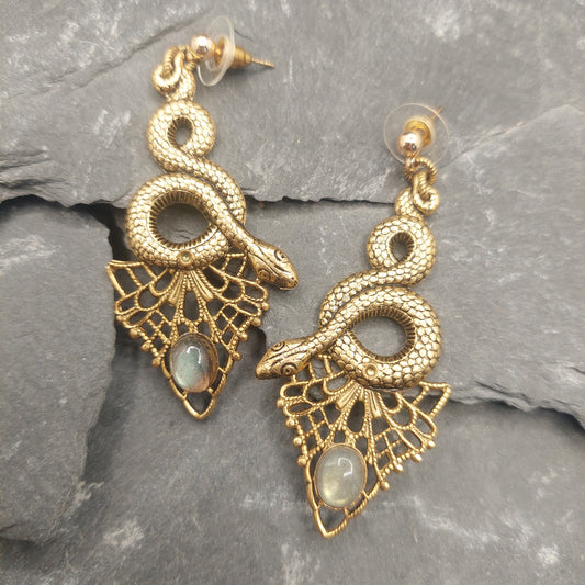 Slithery Scale Earrings